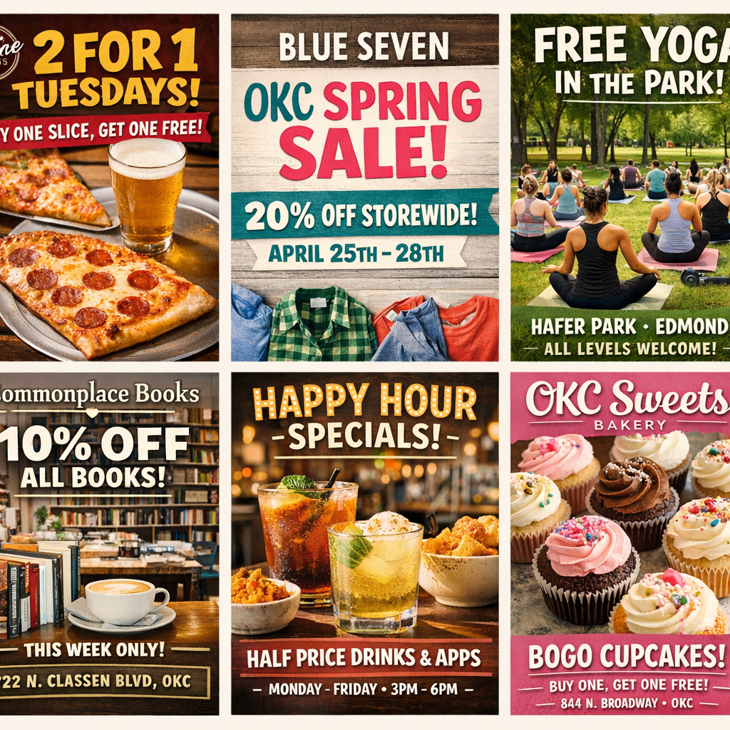 Discover Exclusive Deals from Oklahoma City’s Local Businesses
