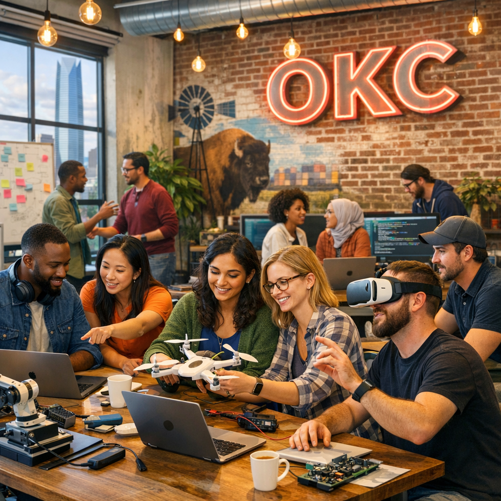 Oklahoma City’s Tech Scene: A Hub for Innovation and Growth