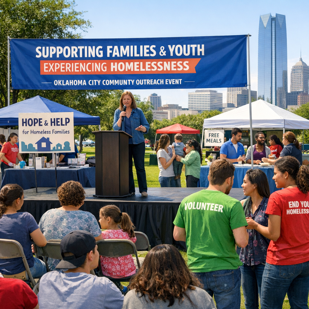 Oklahoma City Faces Rising Homelessness Among Families and Youth